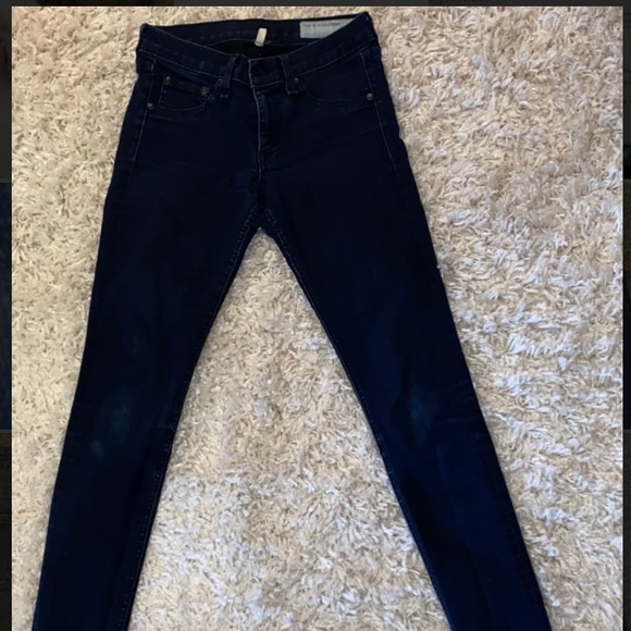 Rag & Bone Dark Wash Jeans Size 25 - Picture 3 of 4